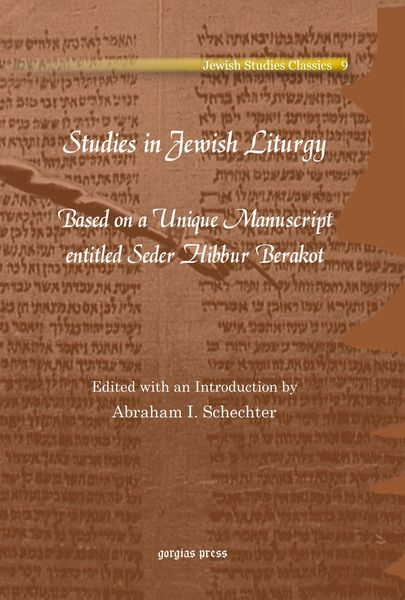 Produktbild: Studies in Jewish Liturgy