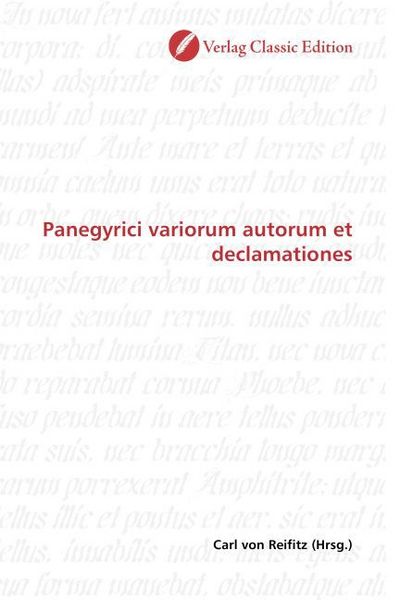 Produktbild: Panegyrici variorum autorum et declamationes