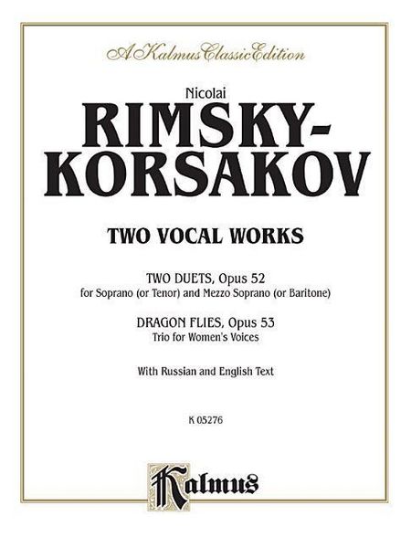 Produktbild: Rimsky-Korsakov, N: Two Vocal Works, Op. 52, 53