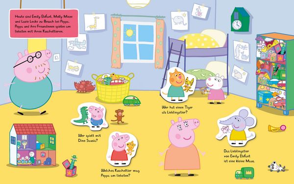 Produktbild: Peppa Pig Magnet-Spiel-Buch