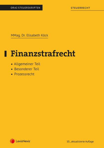 Produktbild: Finanzstrafrecht (Skriptum)