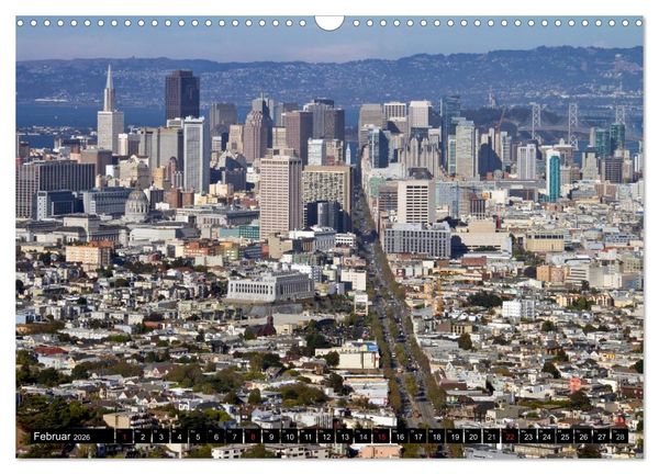 Produktbild: San Francisco - Traumstadt in Kalifornien (Wandkalender 2026 DIN A3 quer), CALVENDO Monatskalender