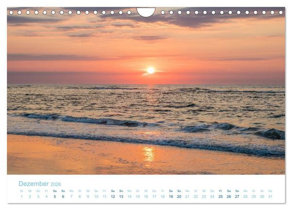 Produktbild: Mehr Nordsee (Wandkalender 2026 DIN A4 quer), CALVENDO Monatskalender