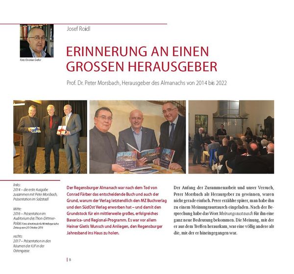 Produktbild: Regensburger Almanach 2025