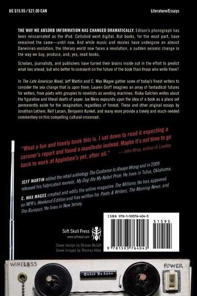 Produktbild: The Late American Novel