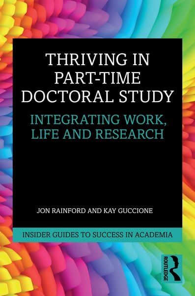Produktbild: Thriving in Part-Time Doctoral Study