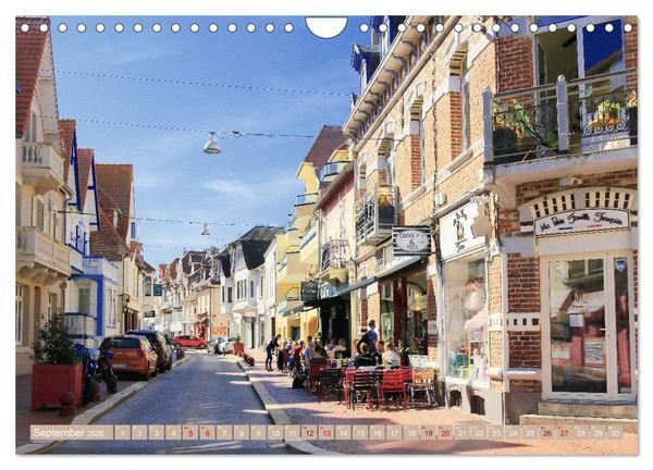 Produktbild: Le Touquet-Paris-Plage - Perle der franz&ouml;sischen Opalk&uuml;ste (Wandkalender 2026 DIN A4 quer), CALVENDO Monatskalender