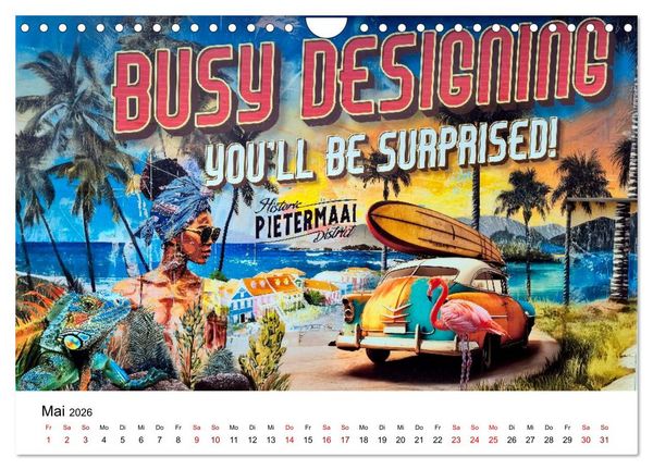 Produktbild: Willemstad - Die bunte Seite von Cura&ccedil;ao (Wandkalender 2026 DIN A4 quer), CALVENDO Monatskalender