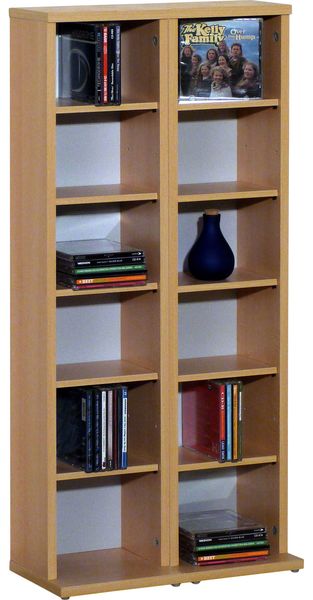 Holz CD DVD Stand Regal Schrank Ständer Milano