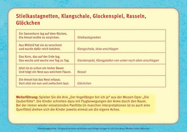 Produktbild: KliKlaKlang-Gedichte