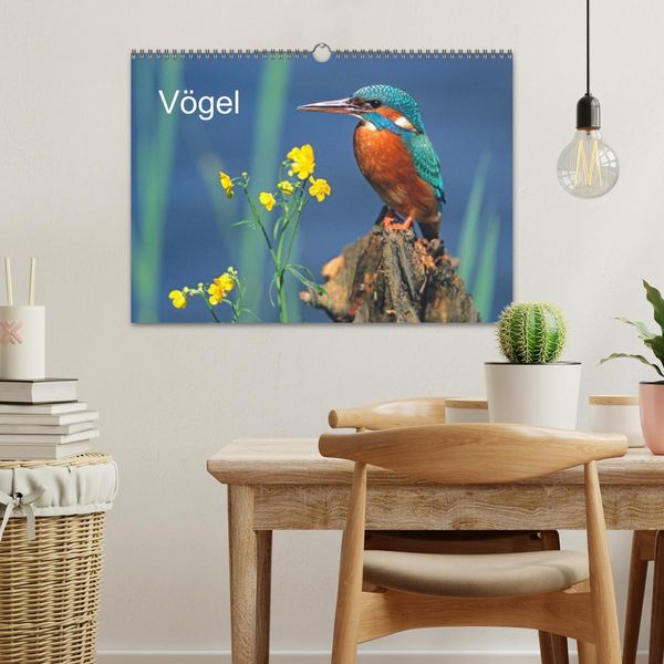 Produktbild: V&ouml;gel (Wandkalender 2026 DIN A3 quer), CALVENDO Monatskalender
