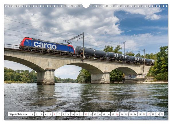 Produktbild: F&uuml;r G&uuml;ter die Bahn (Wandkalender 2026 DIN A3 quer), CALVENDO Monatskalender