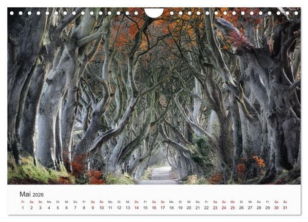 Produktbild: Naturschauspiel Irland (Wandkalender 2026 DIN A4 quer), CALVENDO Monatskalender