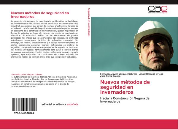 Produktbild: Nuevos m&eacute;todos de seguridad en invernaderos