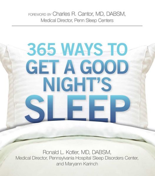 Produktbild: 365 Ways to Get a Good Night's Sleep