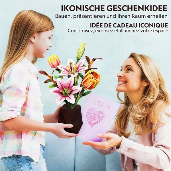 Produktbild: CUBICFUN - 3D Puzzle Pflanzent. Tulpe und Lilie 103