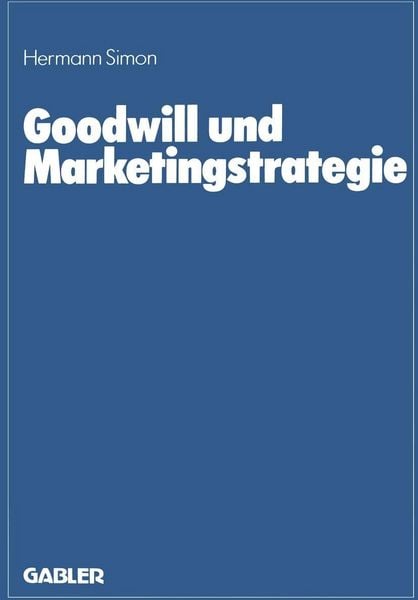 Produktbild: Goodwill und Marketingstrategie