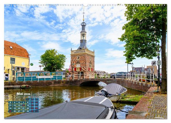 Produktbild: Der Nordholland-Kanal (Wandkalender 2026 DIN A2 quer), CALVENDO Monatskalender