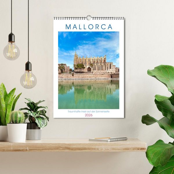 Produktbild: Mallorca - Traumhafte Insel auf der Sonnenseite (Wandkalender 2026 DIN A3 hoch), CALVENDO Monatskalender