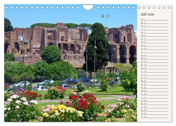 Produktbild: Rom - Die Ewige Stadt (Wandkalender 2026 DIN A4 quer), CALVENDO Monatskalender