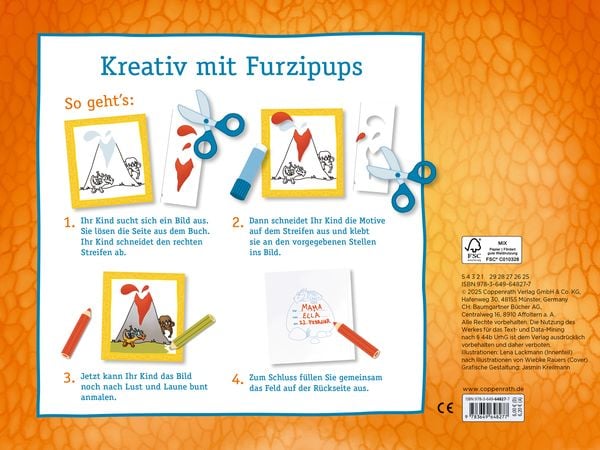 Produktbild: Mein pupsiges Bastelbuch