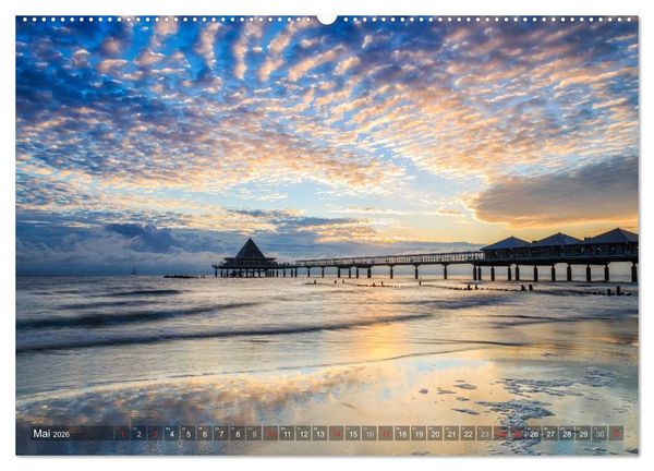 Produktbild: Stimmungsvolle Ostseek&uuml;ste 2026 (hochwertiger Premium Wandkalender 2026 DIN A2 quer), Kunstdruck in Hochglanz