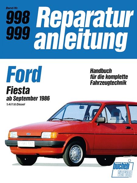 Produktbild: Ford Fiesta ab September 1986 1,4i/1,6 Diesel