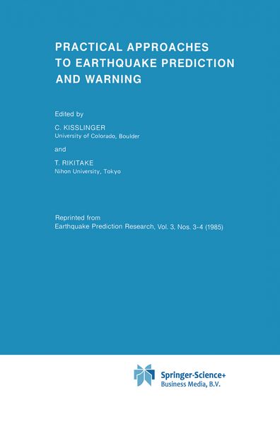 Produktbild: Practical Approaches to Earthquake Prediction and Warning