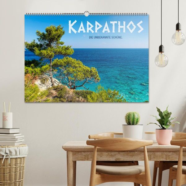 Produktbild: Karpathos &ndash; die unbekannte Sch&ouml;ne (Wandkalender 2026 DIN A2 quer), CALVENDO Monatskalender