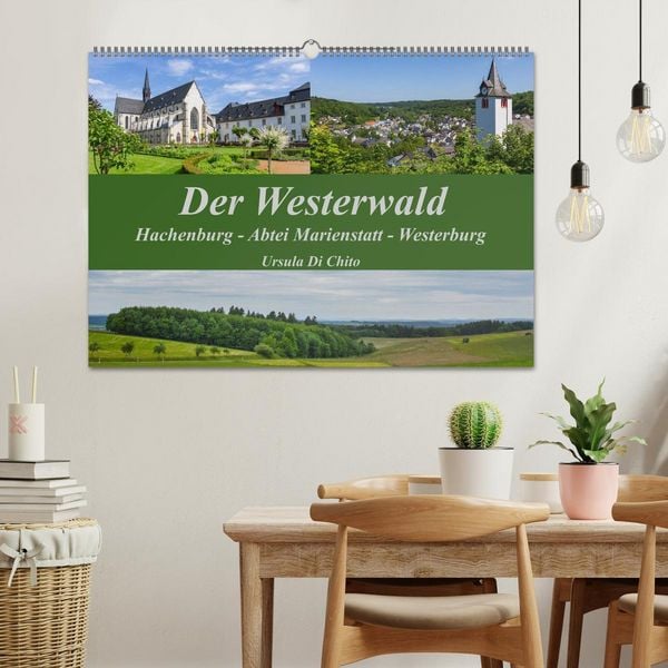 Produktbild: Der Westerwald (Wandkalender 2026 DIN A2 quer), CALVENDO Monatskalender