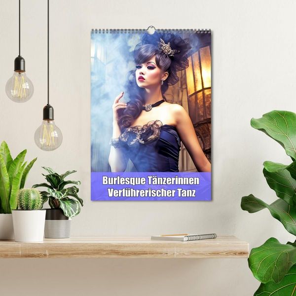 Produktbild: Burlesque T&auml;nzerinnen - Verf&uuml;hrerischer Tanz (Wandkalender 2026 DIN A3 hoch), CALVENDO Monatskalender