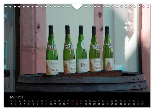 Produktbild: D&eacute;tails d'Alsace (Calendrier mural 2026 DIN A4 vertical), CALVENDO calendrier mensuel