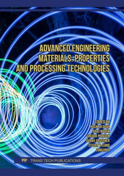 Produktbild: Advanced Engineering Materials: Properties and Processing Technologies