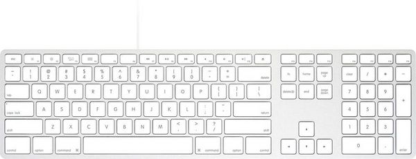 Matias Matias Wired USB-C Keyboard for Mac - Silver - U.S. Version USB Tastatur US-Englisch, QWERTY, Mac Silber