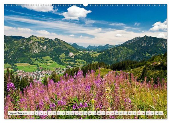 Produktbild: Traumhaftes Allg&auml;u (hochwertiger Premium Wandkalender 2027 DIN A2 quer), Kunstdruck in Hochglanz