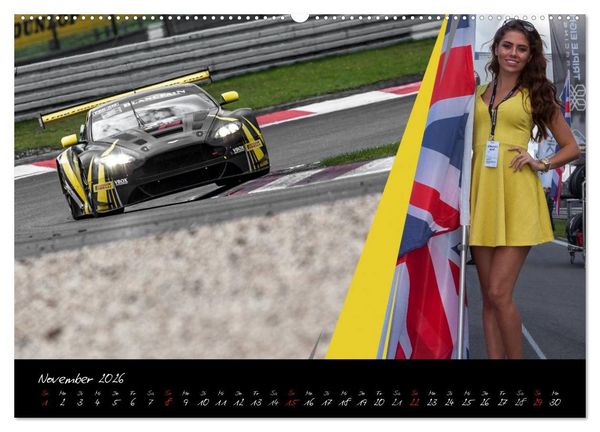 Produktbild: EMOTIONS ON THE GRID - Blancpain Endurance Series N&uuml;rburgring (Wandkalender 2026 DIN A2 quer), CALVENDO Monatskalender