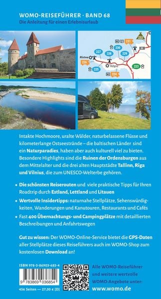 Produktbild: Entdeckertouren mit dem Wohnmobil Baltikum