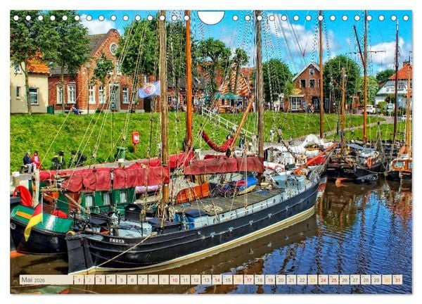 Produktbild: Reise an die Nordsee - Carolinensiel (Wandkalender 2026 DIN A4 quer), CALVENDO Monatskalender