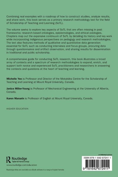 Produktbild: SoTL Research Methodologies