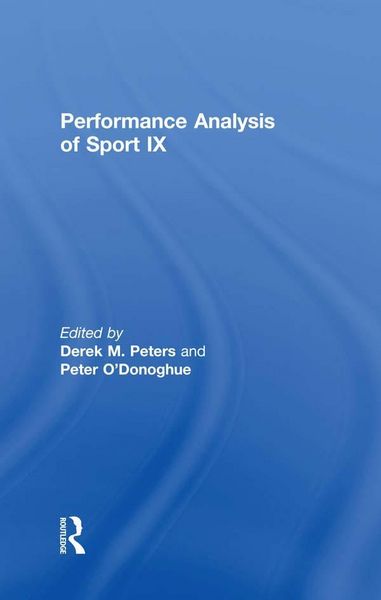 Produktbild: Performance Analysis of Sport IX