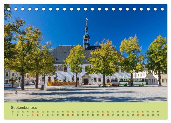 Produktbild: Das Erzgebirge Welterbe und Natur (Tischkalender 2026 DIN A5 quer), CALVENDO Monatskalender