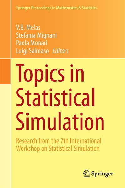 Produktbild: Topics in Statistical Simulation