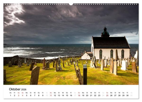 Produktbild: Schottland 2026 - Wildes Land im Norden (hochwertiger Premium Wandkalender 2026 DIN A2 quer), Kunstdruck in Hochglanz