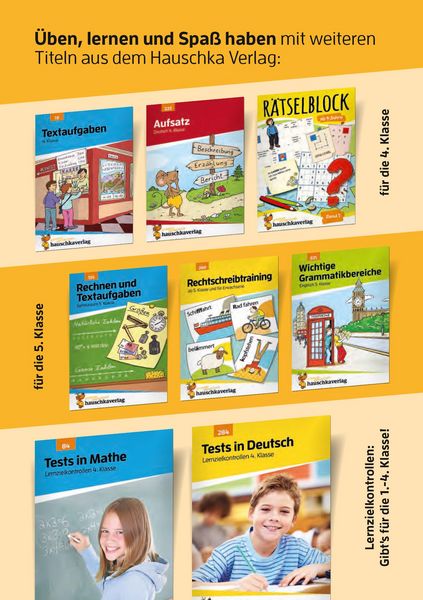 Produktbild: Deutsch 4. Klasse &Uuml;bungsheft - Grammatik
