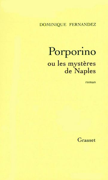 Produktbild: Porporino ou les mysteres de naples