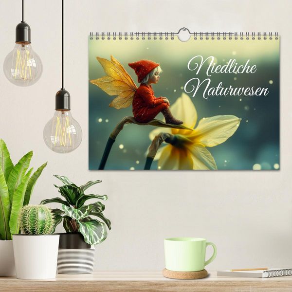 Produktbild: Niedliche Naturwesen (Wandkalender 2026 DIN A4 quer), CALVENDO Monatskalender