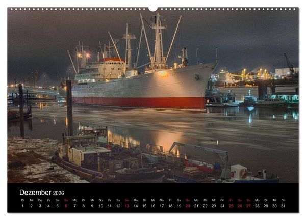 Produktbild: Hamburg (hochwertiger Premium Wandkalender 2026 DIN A2 quer), Kunstdruck in Hochglanz