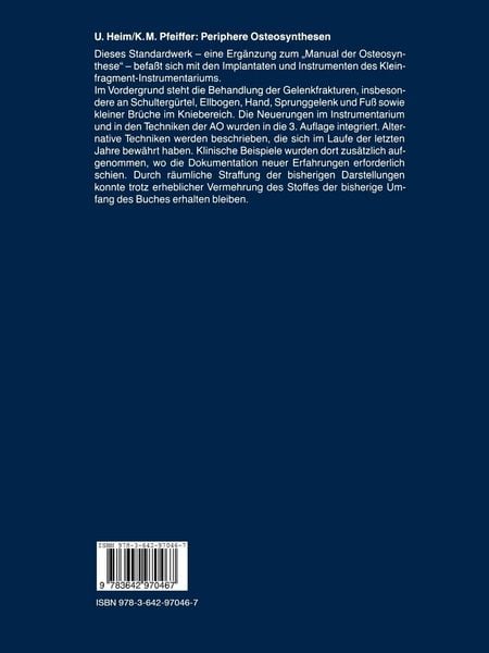 Produktbild: Periphere Osteosynthesen