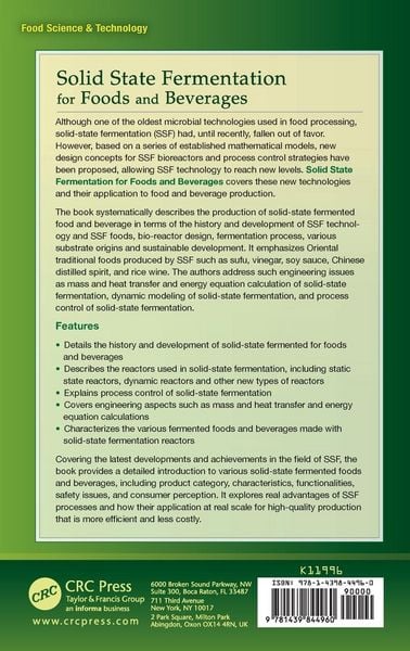 Produktbild: Solid State Fermentation for Foods and Beverages