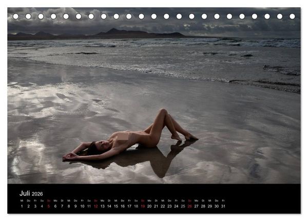 Produktbild: Landschaftsaktbilder Ibiza und Lanzarote (Tischkalender 2026 DIN A5 quer), CALVENDO Monatskalender